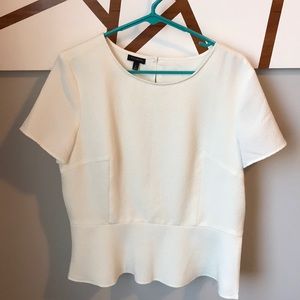 Talbots peplum blouse size 12